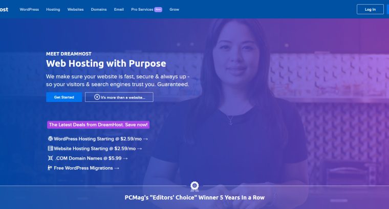 DreamHost Web Hosting Review