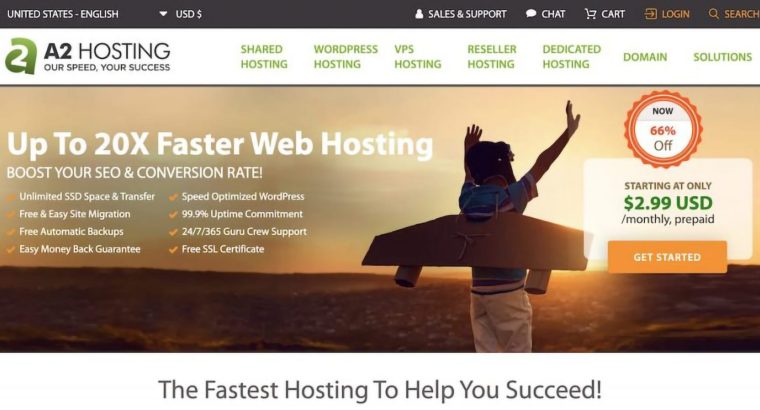 A2 Web Hosting Review