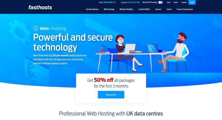 FastHosts Hosting Review