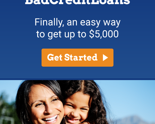 Get a Personal Loan with Bad Credit Loans