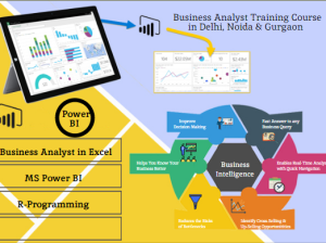 Microsoft Business Analytics Training Institute in Delhi, 110027 ,100% Job