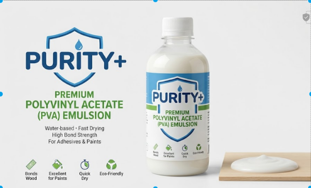 Purity+ PVA Emulsion for Waterborne Adhesives & Paints